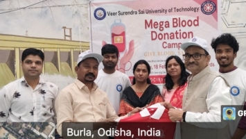 Mega Blood Donation Camp by Social Service Society and the National Service Scheme (NSS) of VSSUT in collaboration with VIMSAR