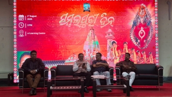 Celebration of Sambalpuri Din(01 August 2025) at VSSUT BURLA on the occasion of the Birth Anniversary of Guru Satya Narayan Bohidar