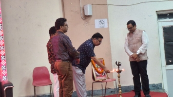 Celebration of Sambalpuri Din(01 August 2025) at VSSUT BURLA on the occasion of the Birth Anniversary of Guru Satya Narayan Bohidar