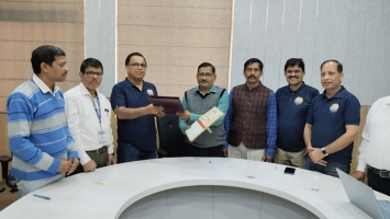 MOU Signing Ceremony with VSSUT Overseas(USA) Alumni Association on 30 Jan 2025 for Research Fellowship with Financial Assistance to PhD Scholars of VSSUT Burla