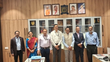 Visit of Director CBPO, Deputy Director CBPO ISRO Headquarters and Senior Scientists from different ISRO Centers to VSSUT Burla on 20 March 2025