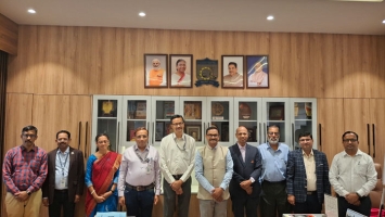 Visit of Director CBPO, Deputy Director CBPO ISRO Headquarters and Senior Scientists from different ISRO Centers to VSSUT Burla on 20 March 2025