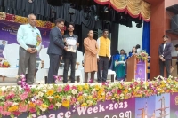 Participation and Winning Prizes for different Technical Categories in World Space Week at Puri by Students of VSS Space Innovation Centre, VSSUT Burla from 04 Oct- 06 Oct 2023 with the presence of His Excellency Governor of Odisha and Eminent Scientists 