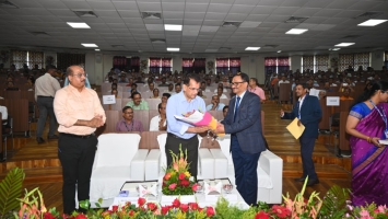 Visit of Shri Amitabh Kant, IAS(Retd.), G20 Sherpa and Ex-CEO of NITI Aayog on 20th May 2025 at VSSUT, Burla