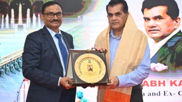 Visit of Shri Amitabh Kant, IAS(Retd.), G20 Sherpa and Ex-CEO of NITI Aayog on 20th May 2025 at VSSUT, Burla