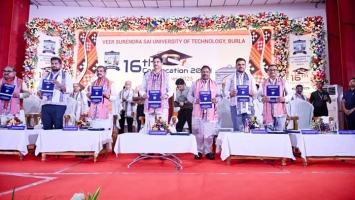 16th Convocation of VSSUT Burla on 13 September 2025