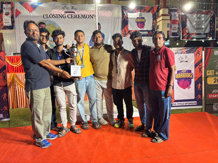 VSSUT Boys Badminton Team Become a Runner up in Spardha, IIT BHU Sports Fest 2025